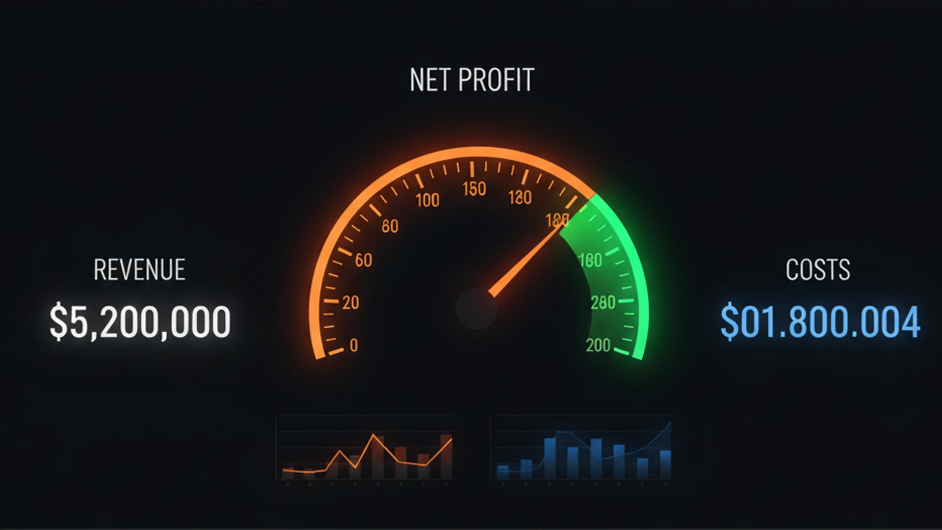 داشبورد محاسبه سود خالص ماهیانه اتاق فرار